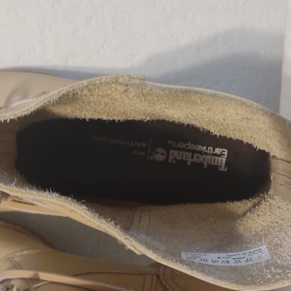 Timberland Earthkeepers Lace Ankle Boots in Tan. Size 7.5M. Anti-Fatigue Soles. - Picture 8 of 16